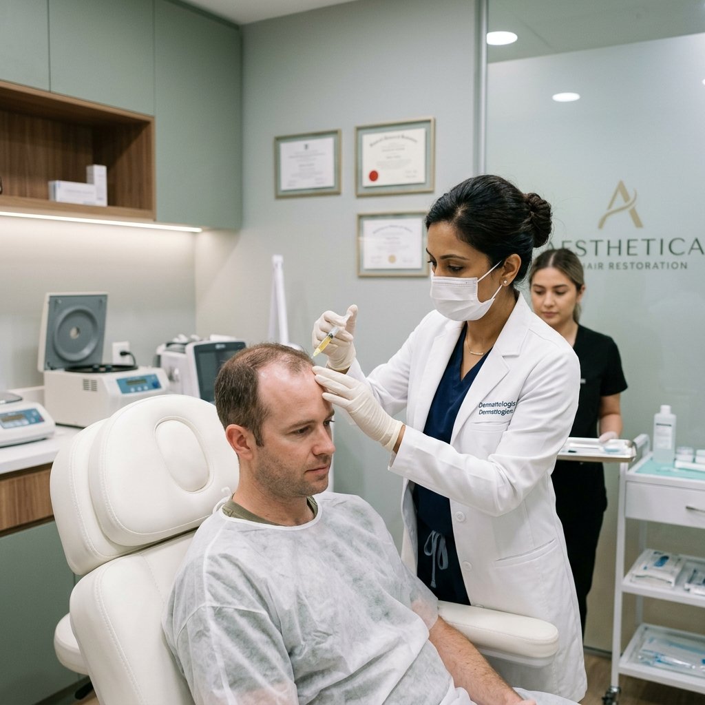 Platelet-Rich Plasma (PRP) Therapy for Androgenetic Alopecia