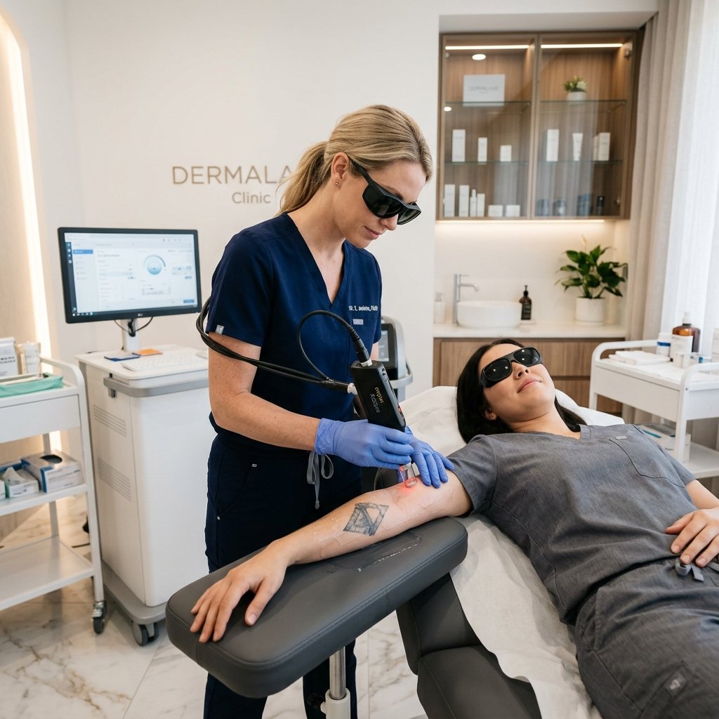 Tattoo Removal: How Q-Switched Nd:YAG Laser Safely Erases Ink